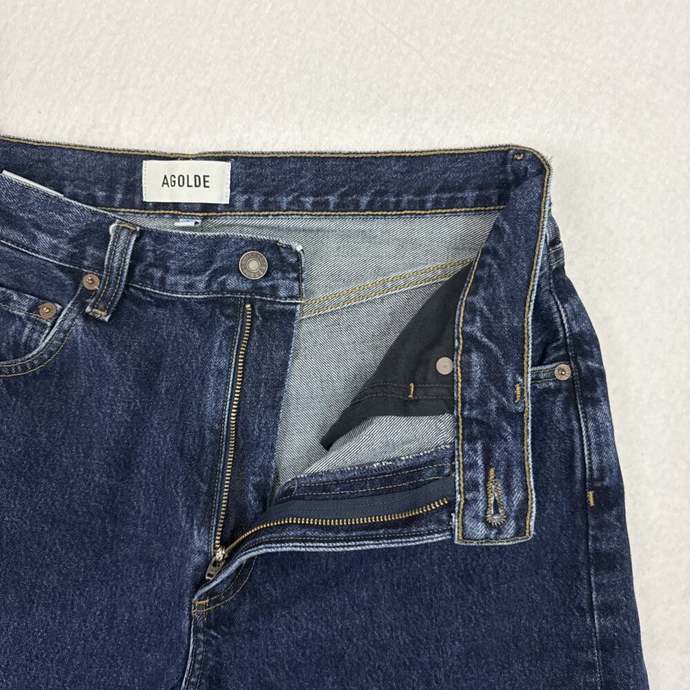 Agolde Low Curve Jeans Womens Size 29 Blue Pendulum Barrel Leg Slouchy Denim - Picture 9 of 14